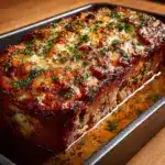 Melt-in-Your-Mouth Garlic Parmesan Chicken Meatloaf Recipe