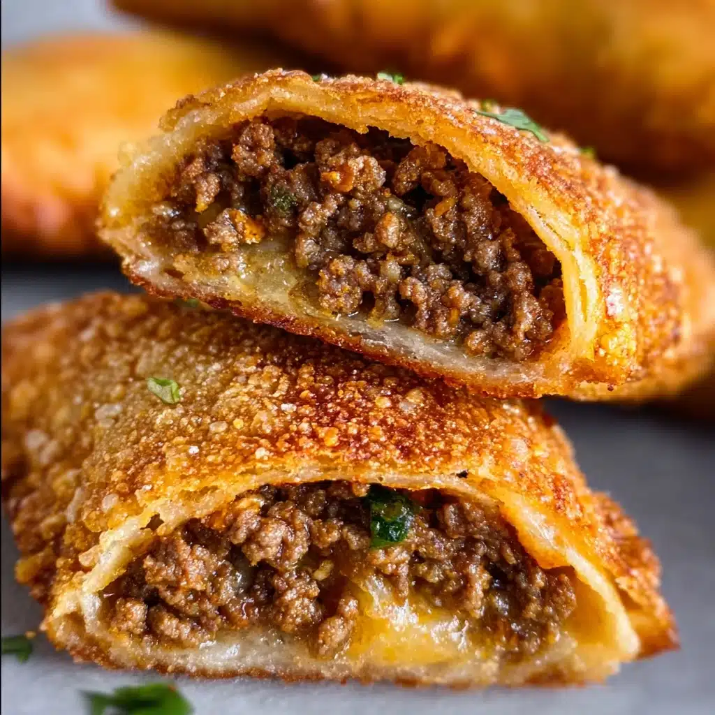 Cheeseburger Eggrolls Recipe