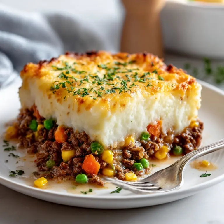 Shepherd’s Pie with Ground Beef Recipe