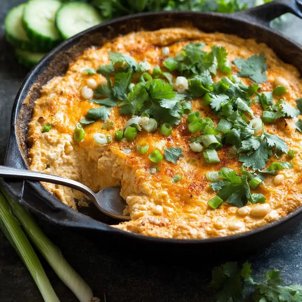 Vegetarian White Bean Buffalo Dip Recipe