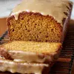 Healthy Pumpkin Bread with Maple Glaze Recipe