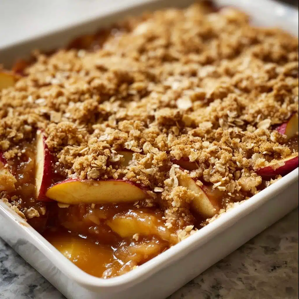 Homemade Apple Crisp Recipe