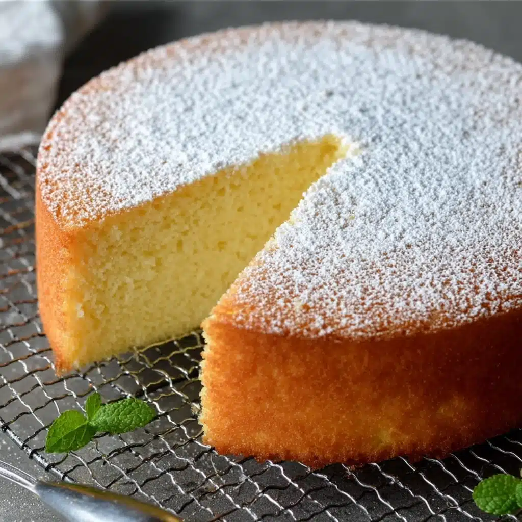 4-Ingredient Sponge Cake Recipe