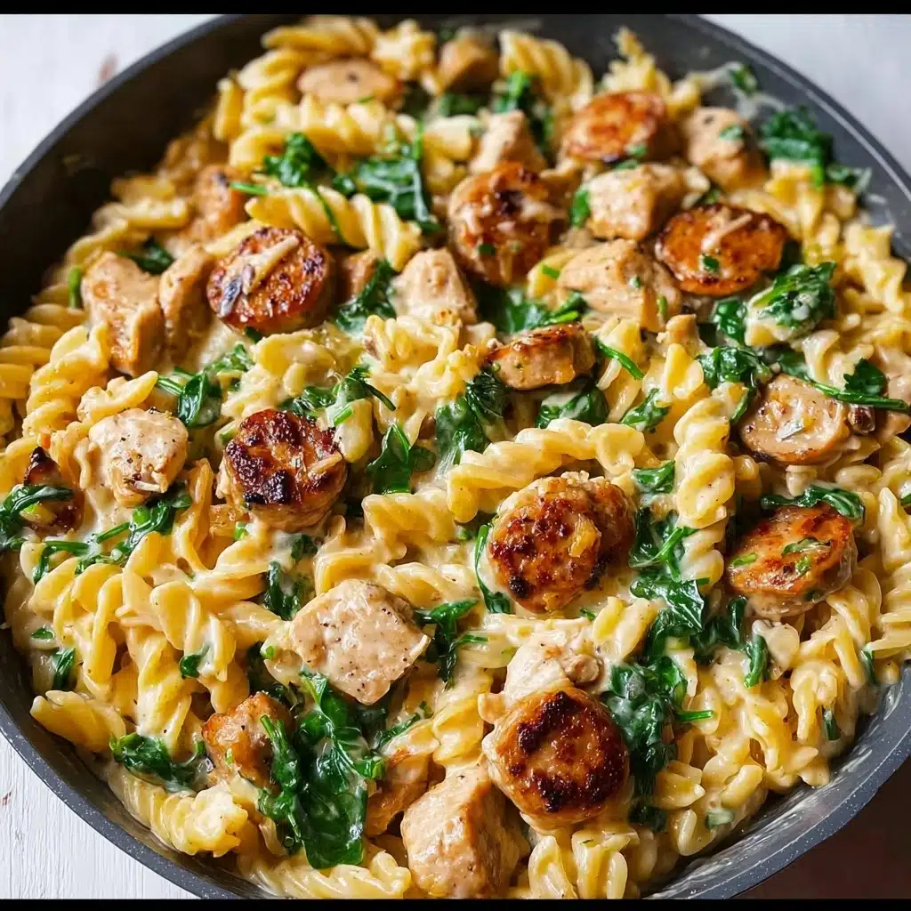 Creamy Chicken Sausage Orzo : A One-Pan Meal Recipe