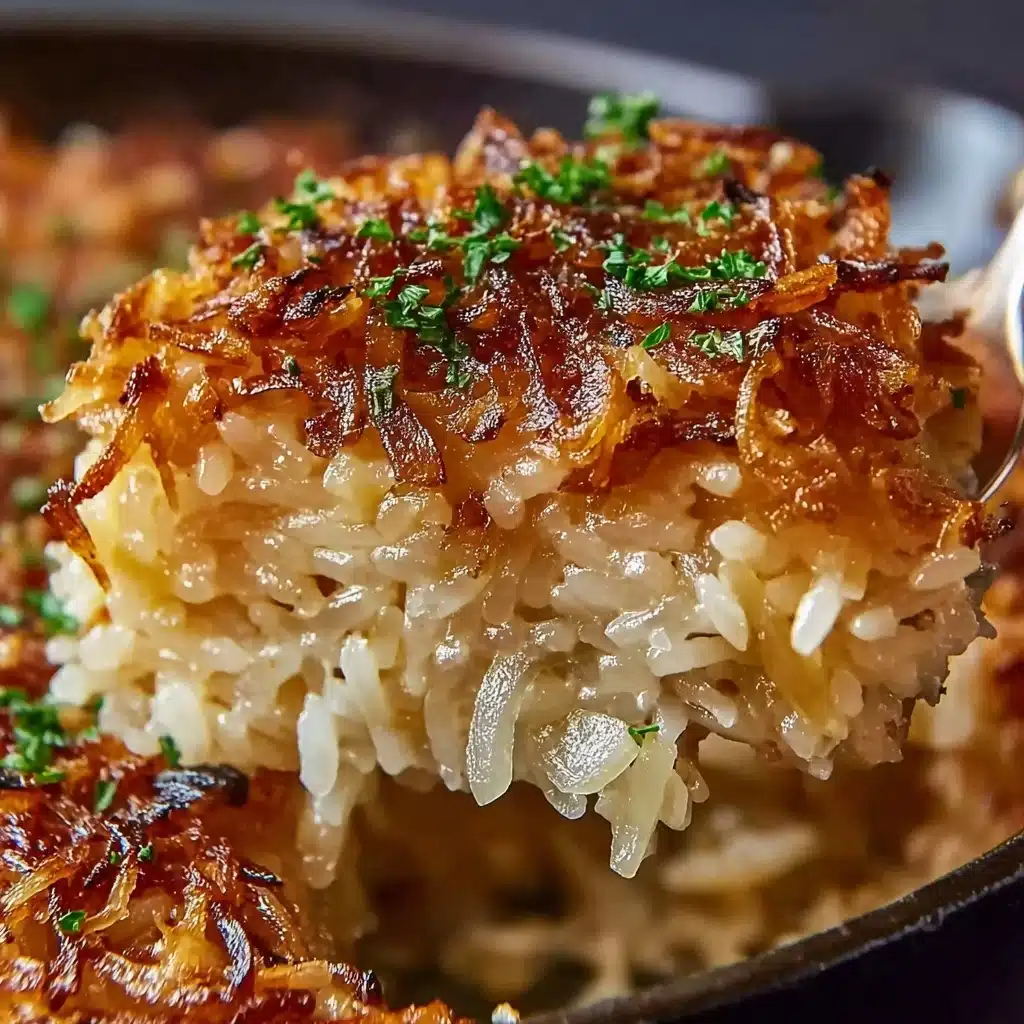 Golden Onion Butter Rice Recipe