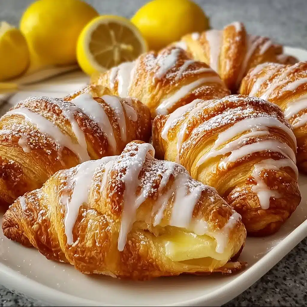 Lemon Cheesecake Crescent Rolls Recipe