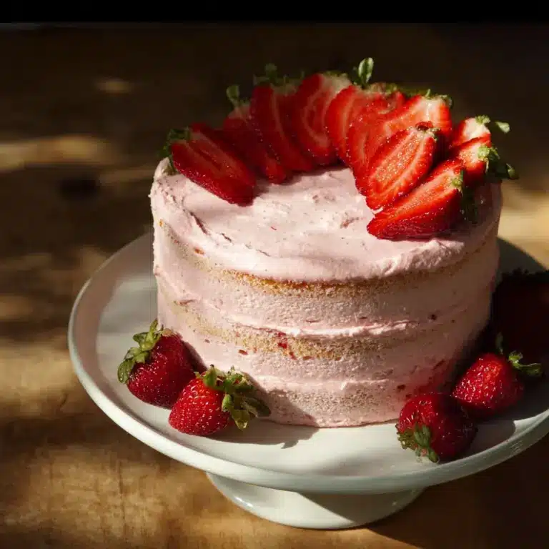 Best Strawberry Cake Ever Recipe