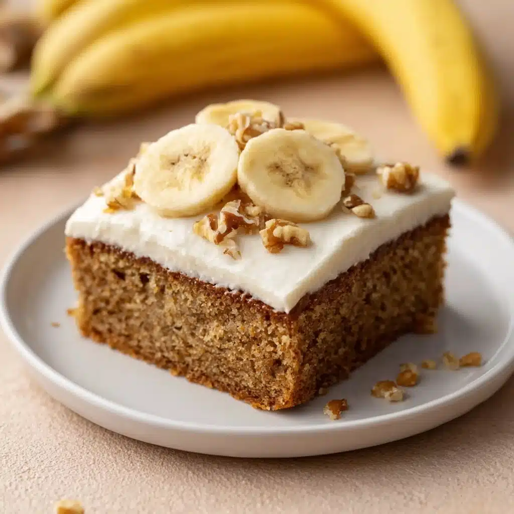 The Best Banana Cake – So Delicious and Super Easy Recipe - Recipe Image