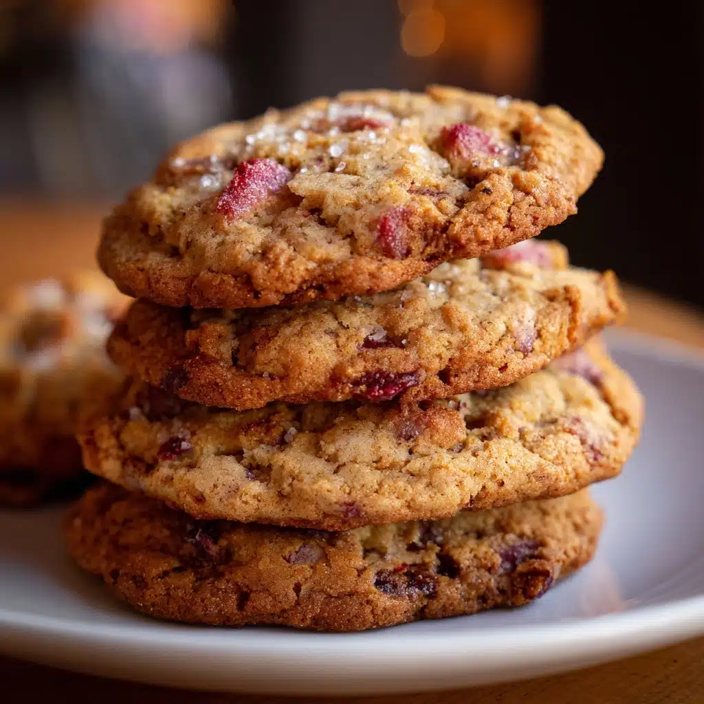 Delicious Brown Sugar Rhubarb Cookies Recipe - Recipe Image