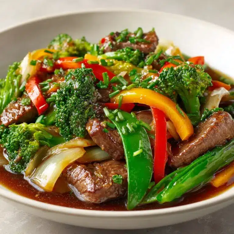 Beef Stir Fry with Vegetables Recipe