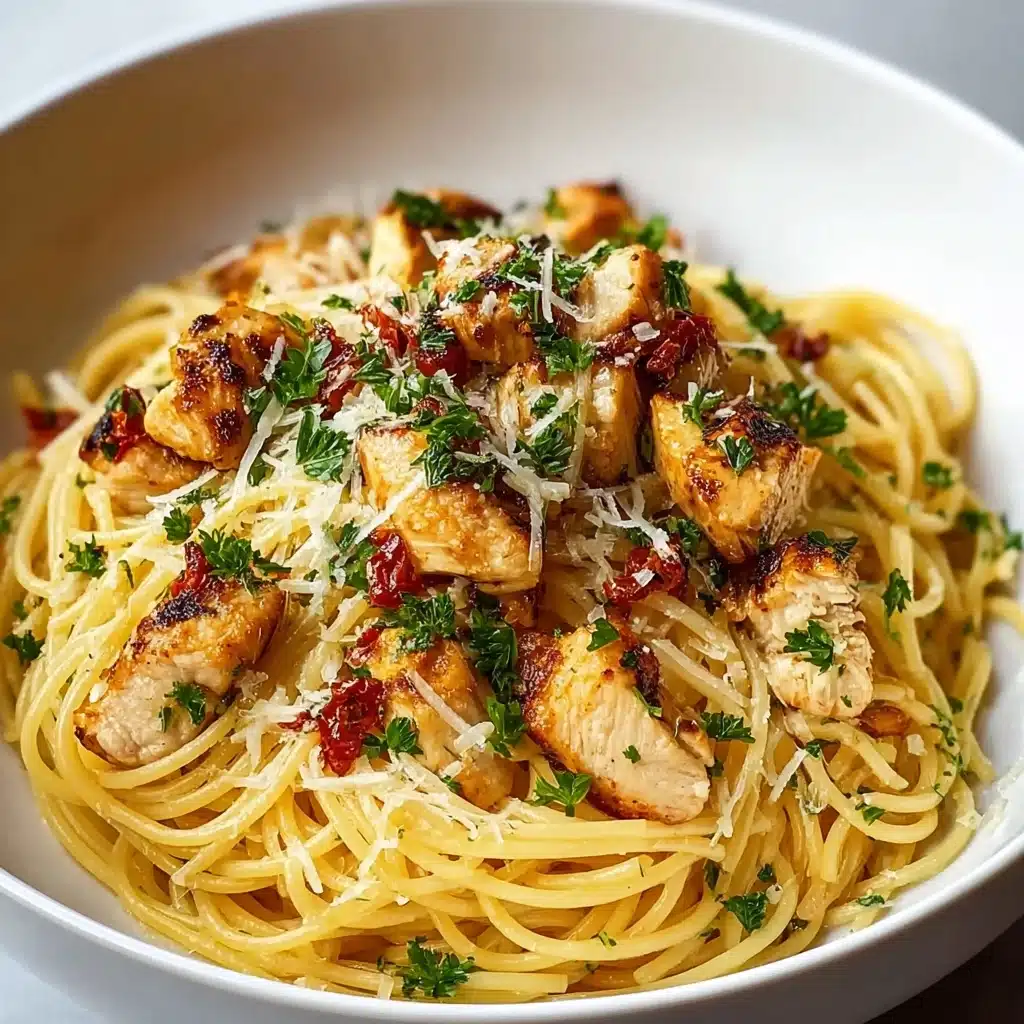 Flavor-Packed Monterey Chicken Spaghetti for Cozy Nights Recipe - Recipe Image