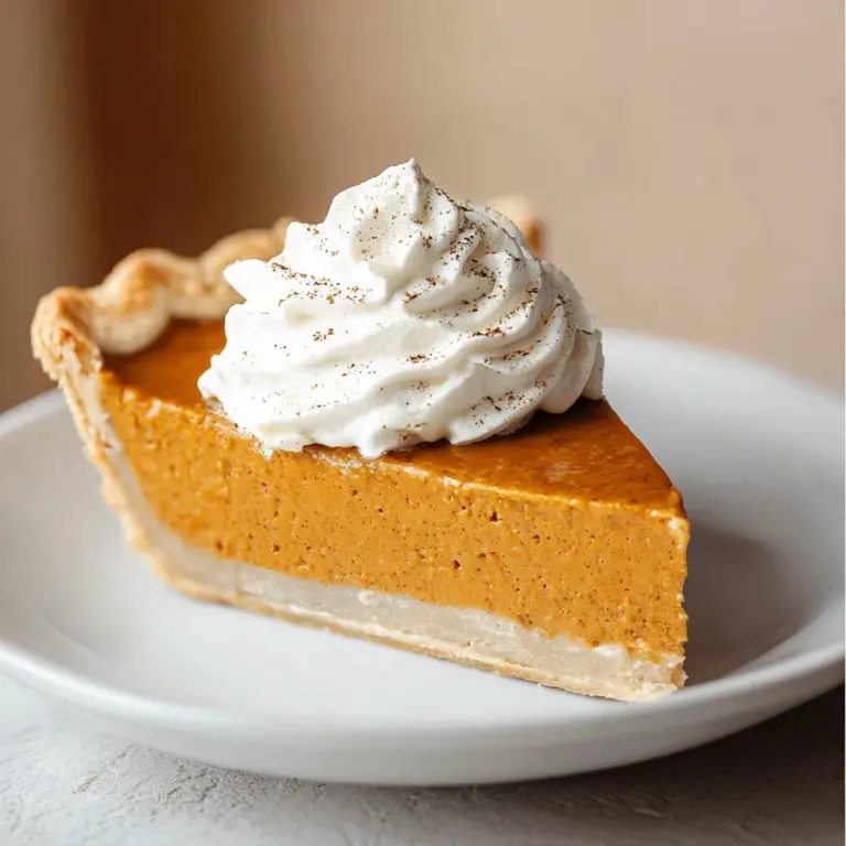 Pumpkin Pie Recipe