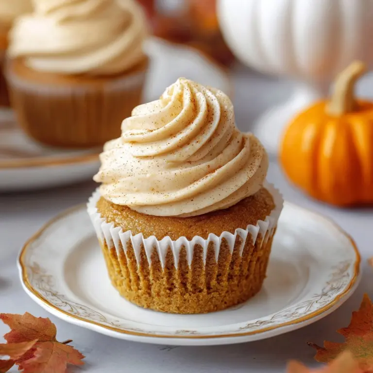 Pumpkin Cupcakes Recipe