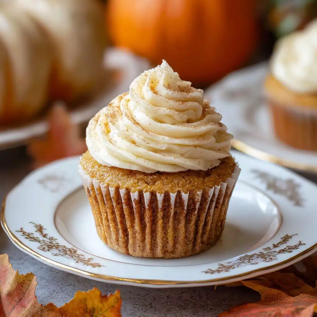 Pumpkin Cupcakes Recipe - Recipe Image