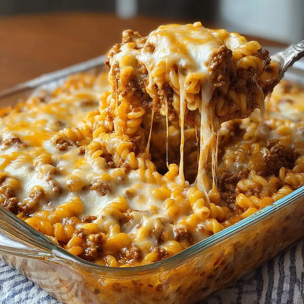 Irresistible Cheesy Hamburger Casserole Recipe to Try Now Recipe - Recipe Image