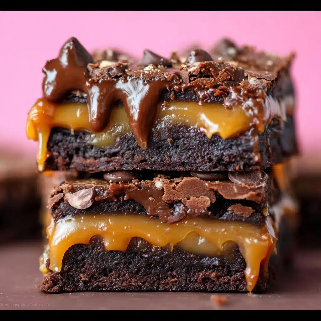 Caramel Brownies Recipe - Recipe Image