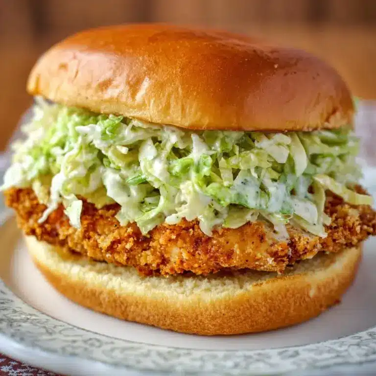Crispy Chicken Caesar Sandwich Recipe
