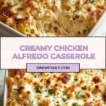 Chicken Alfredo Casserole Recipe