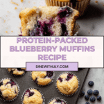 Homemade Blueberry Protein Muffins Recipe