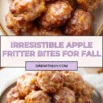 Apple Fritter Bites Recipe