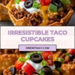 Taco Cupcakes Recipe