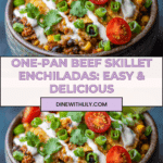 Beef Skillet Enchiladas Recipe