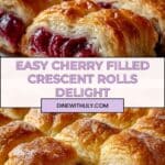 Cherry Filled Crescent Rolls Recipe