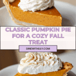 Pumpkin Pie Recipe