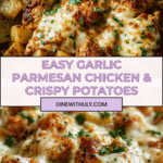 Garlic Parmesan Chicken and Potatoes Recipe