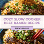 Slow Cooker Beef Ramen Noodles Recipe