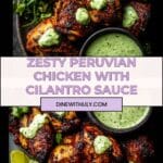 Peruvian Chicken with Green Sauce Recipe