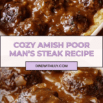 Amish Poor Man’s Steak Recipe