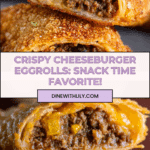 Cheeseburger Eggrolls Recipe