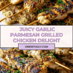 Garlic Parmesan Grilled Chicken Recipe