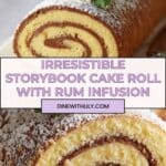 Storybook Cake Roll Recipe