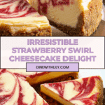 Strawberry Swirl Cheesecake Recipe