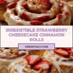Strawberry Cheesecake Cinnabon Rolls Recipe