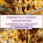 Irresistible Cheesy Hamburger Casserole Recipe to Try Now Recipe