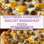 Biscuits and Sausage Gravy Breakfast Pizza Recipe