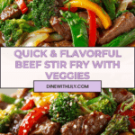 Beef Stir Fry with Vegetables Recipe