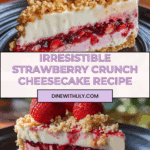 Berrylicious Strawberry Crunch Cheese Cake Recipe