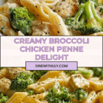 Creamy Broccoli and Chicken Penne Recipe