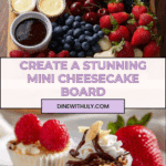 How To Make an Epic Mini Cheesecake Board Recipe