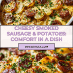 Cheesy Smoked Sausage and Potatoes Recipe