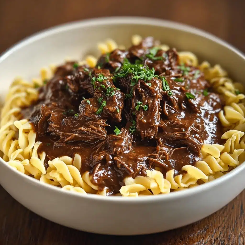 Slow Cooker Beef & Noodles Recipe