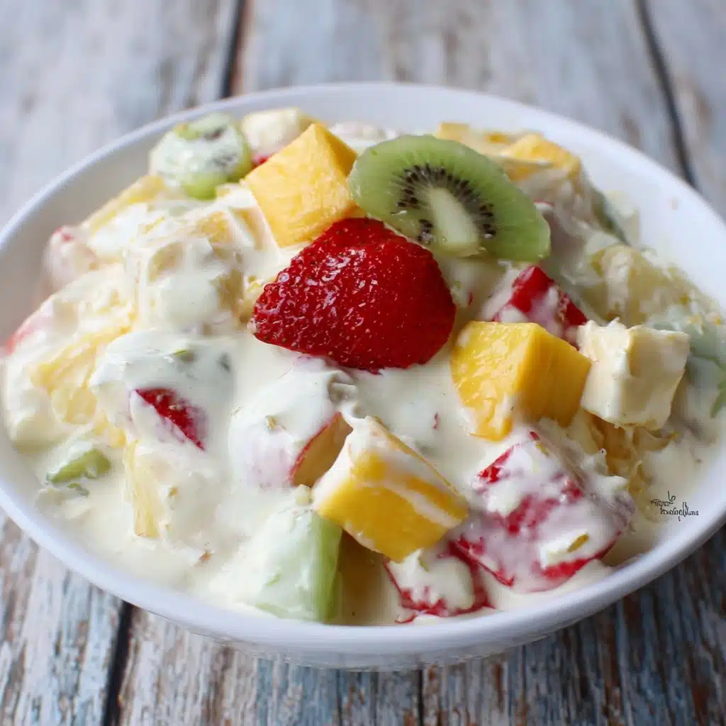 Hawaiian Cheesecake Salad Recipe - Recipe Image
