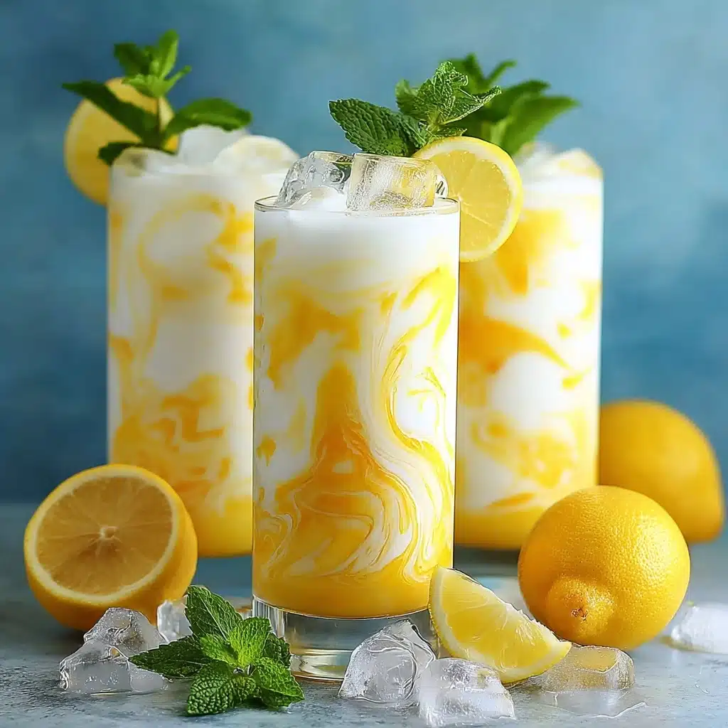 Condensed Milk Lemonade Refreshing Summer Drink Idea Recipe - Recipe Image