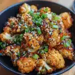 Sweet and Spicy Baked Cauliflower Recipe