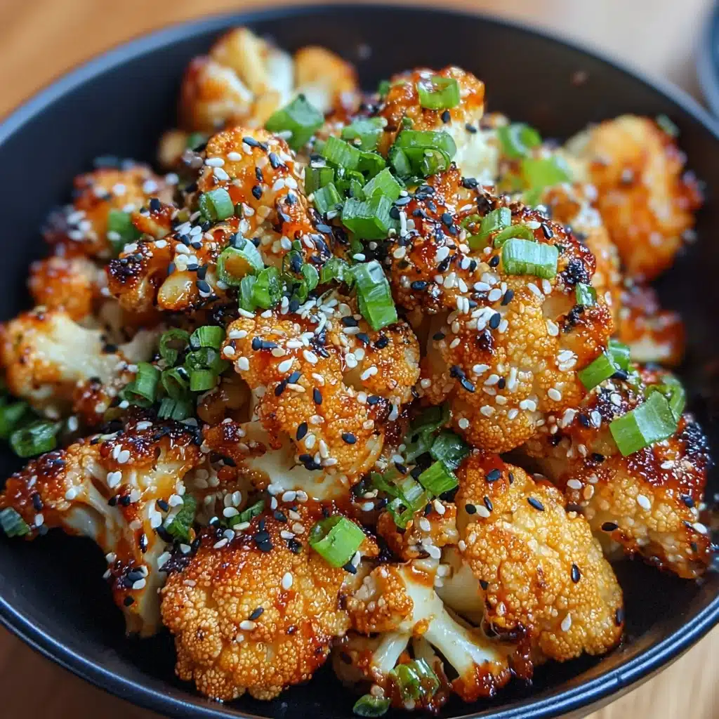 Sweet and Spicy Baked Cauliflower Recipe - Recipe Image