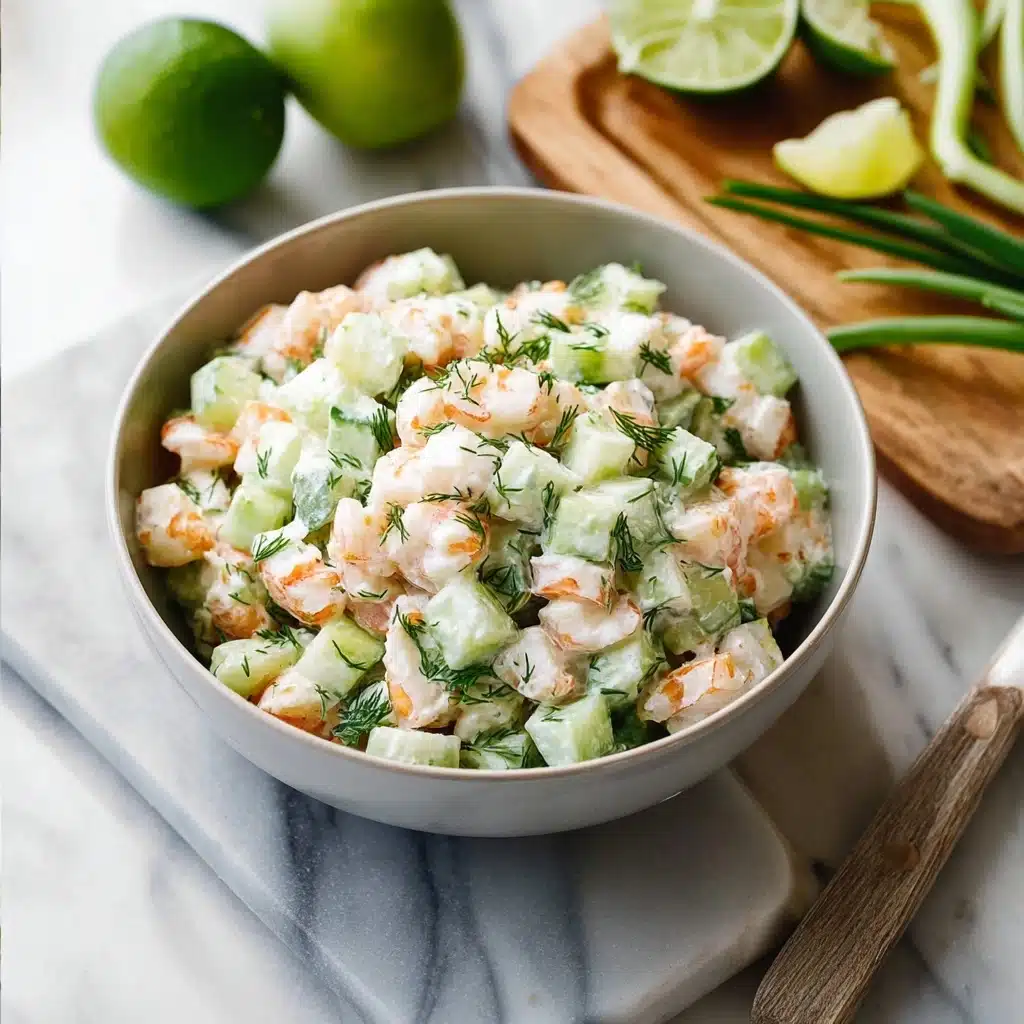 Cucumber Shrimp Salad Recipe - Recipe Image